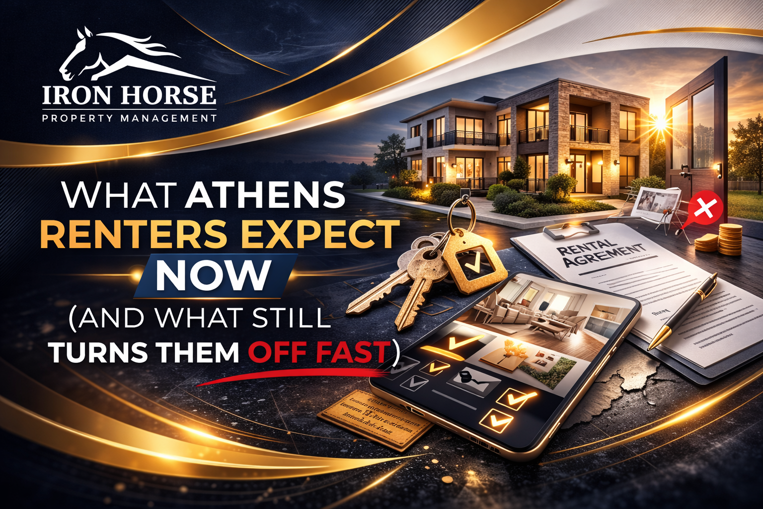 What Athens Renters Expect Now (And What Still Turns Them Off Fast)